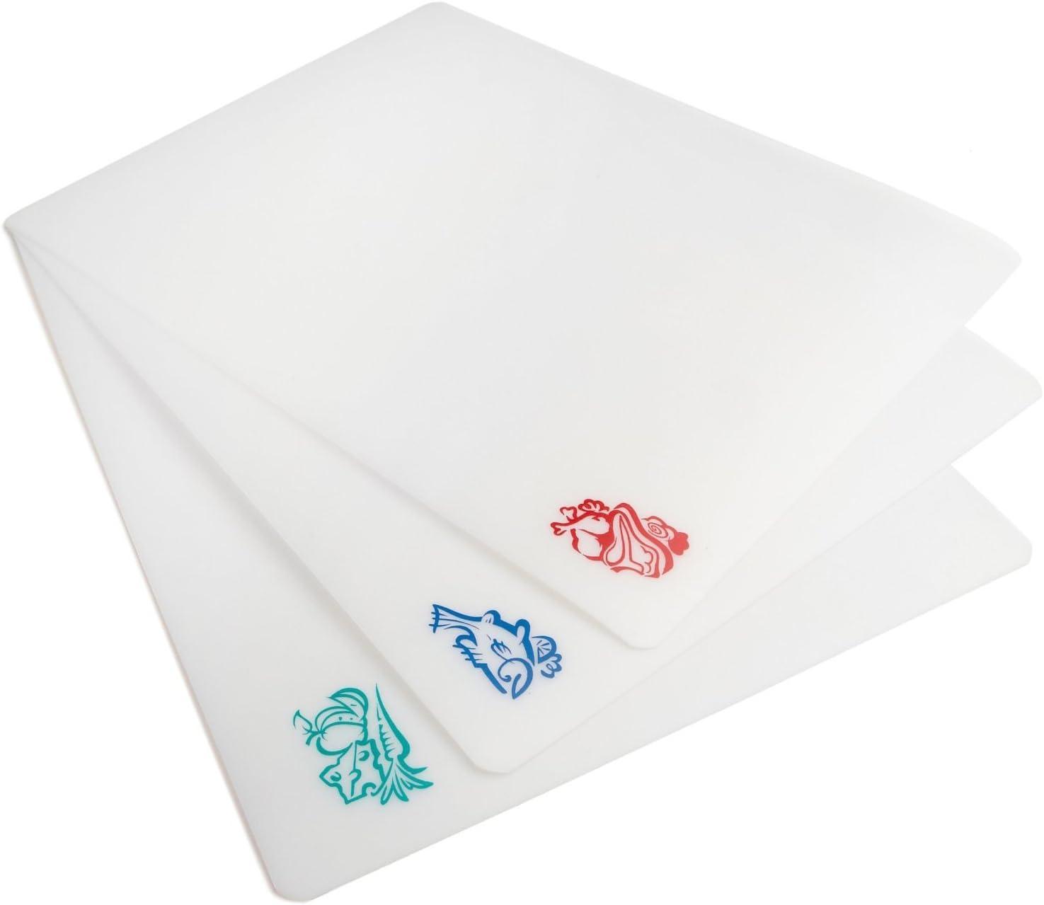 Norpro Icon Cut N Slice Flexible Cutting Boards, Set of 3