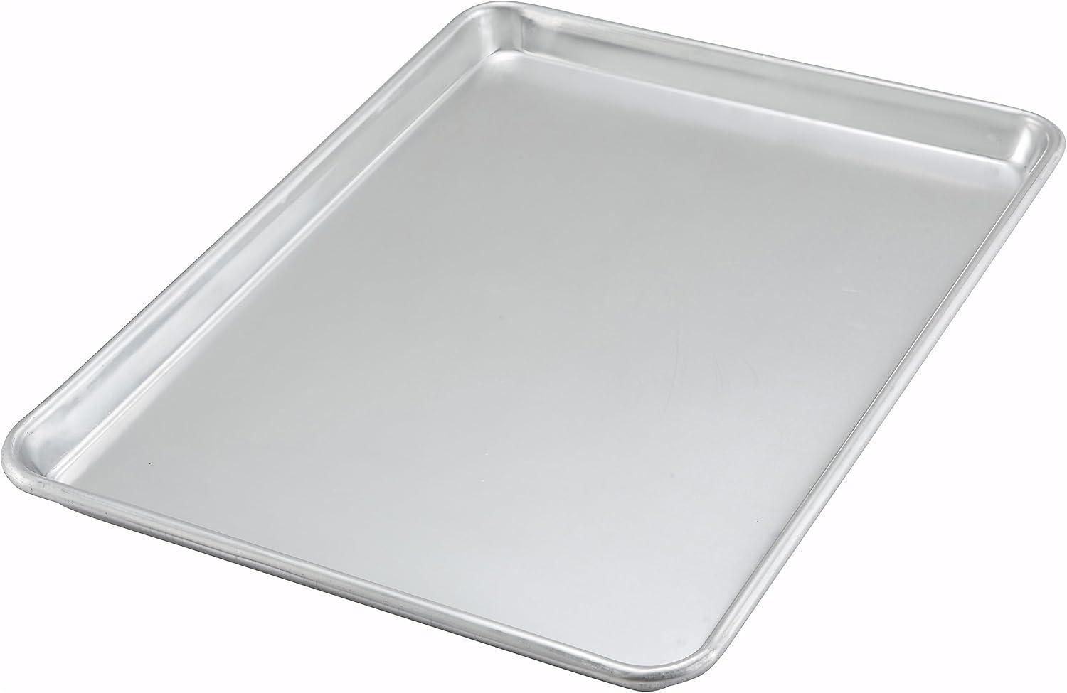 Silver 13x18 Inch Aluminum Half-Size Sheet Pan