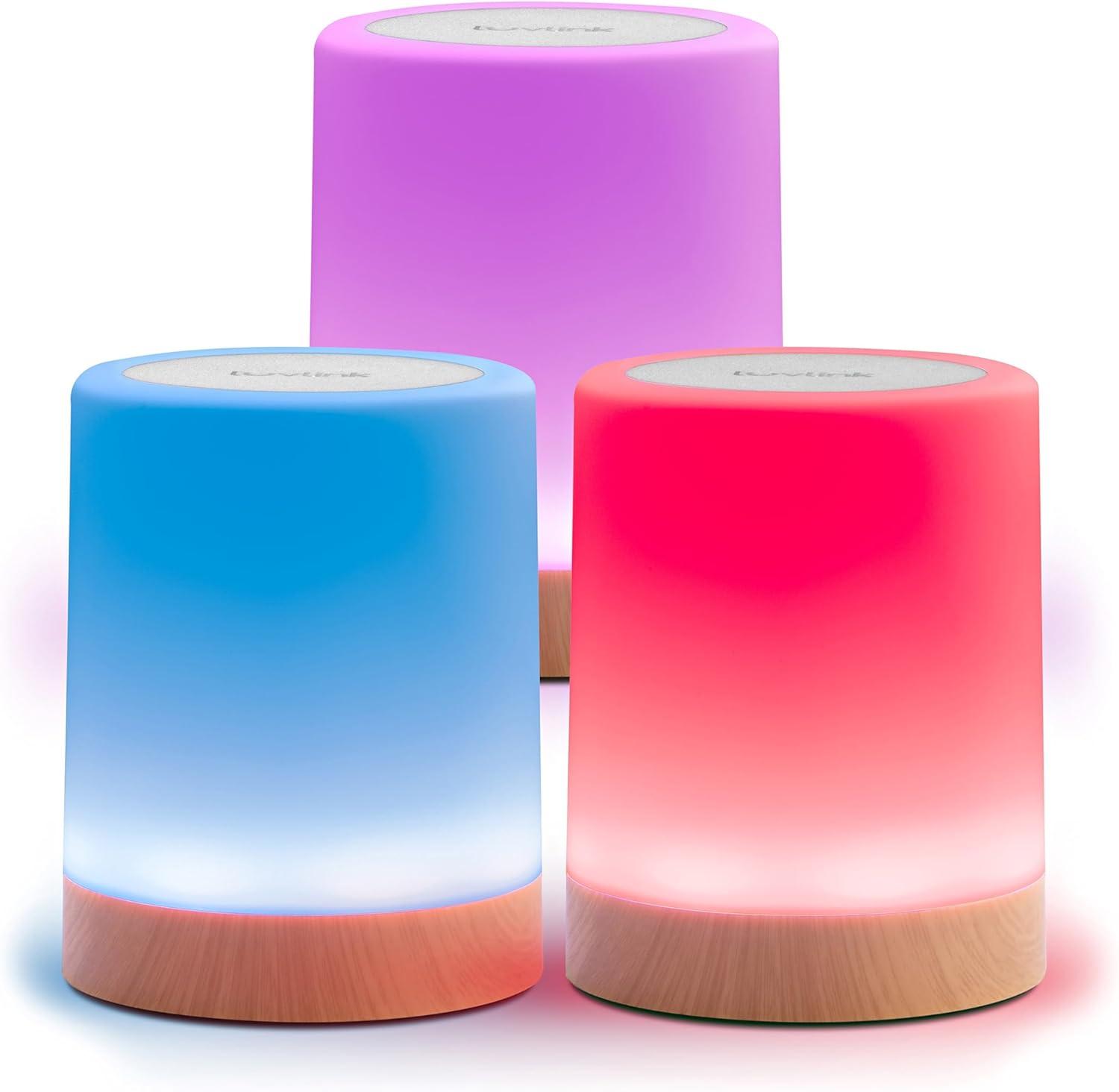 Set of Three Multicolor WiFi Friendship Lamps