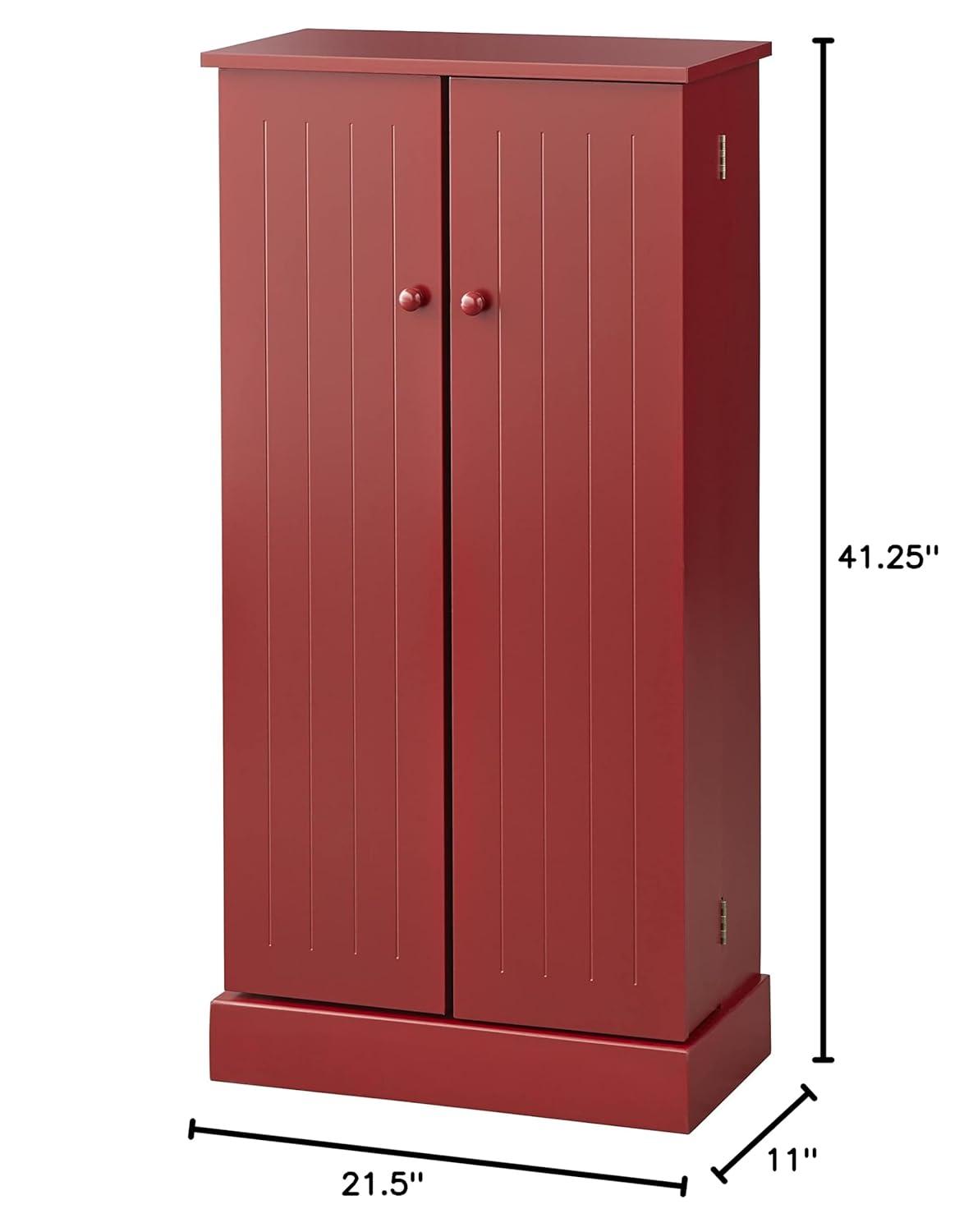 Simple Living  Pine Utility Kitchen Pantry