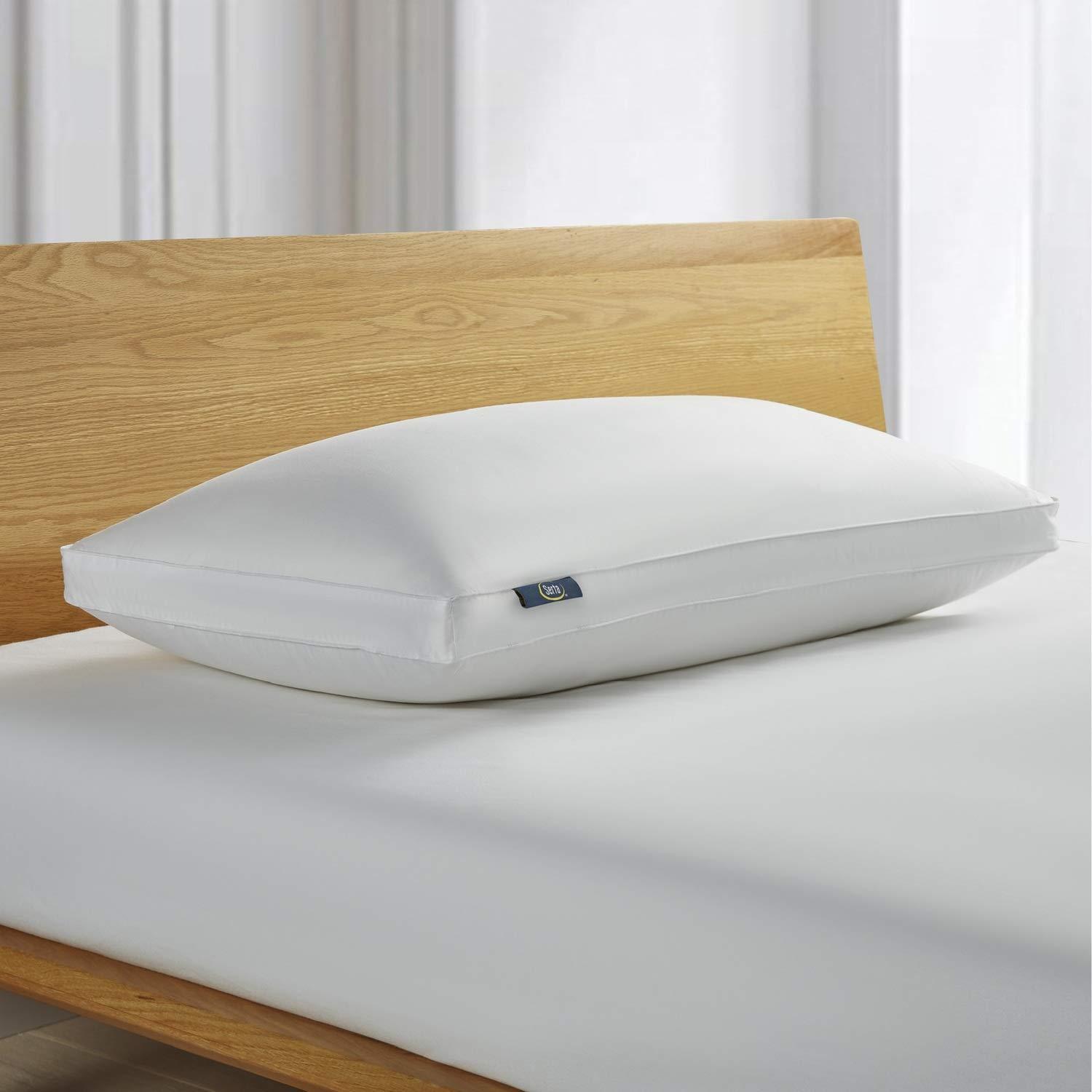 Serta Serta 300 Thread Medium Down Bed Pillow