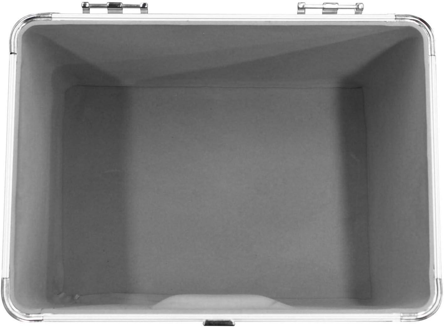 Odyssey KROM Stackable Record Case for 70 12" Vinyl Records & LPs, Black