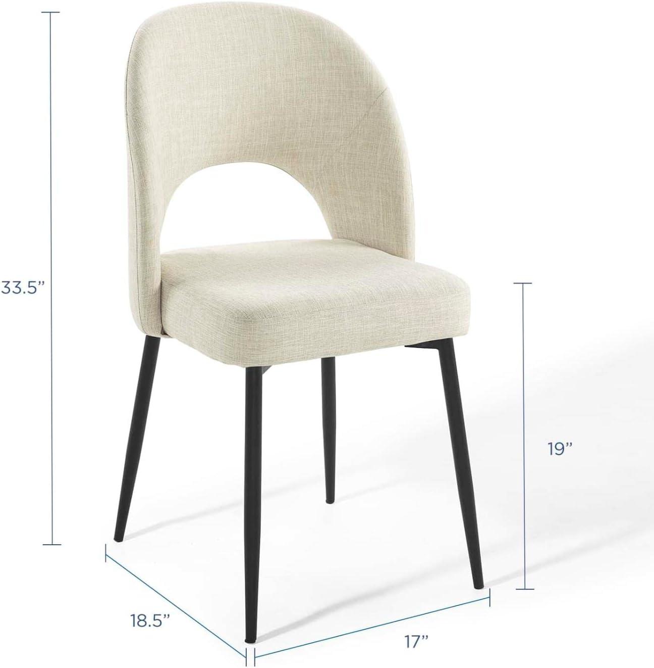 Modway Rouse Upholstered Fabric Dining Side Chair