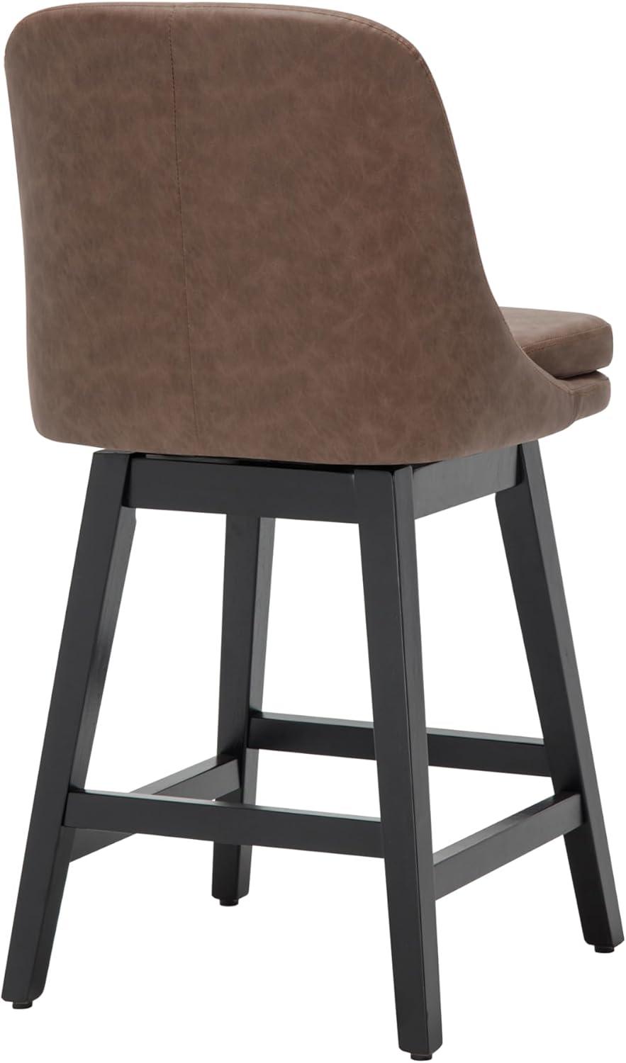 Lilani Swivel Upholstered Counter Stool