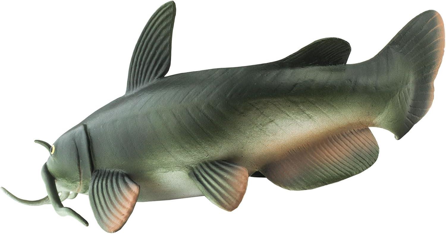 Safari Ltd. Catfish Figurine - Realistic 6" Fish Figure - Educational Toy for Boys, Girls, and Kids Ages 3+