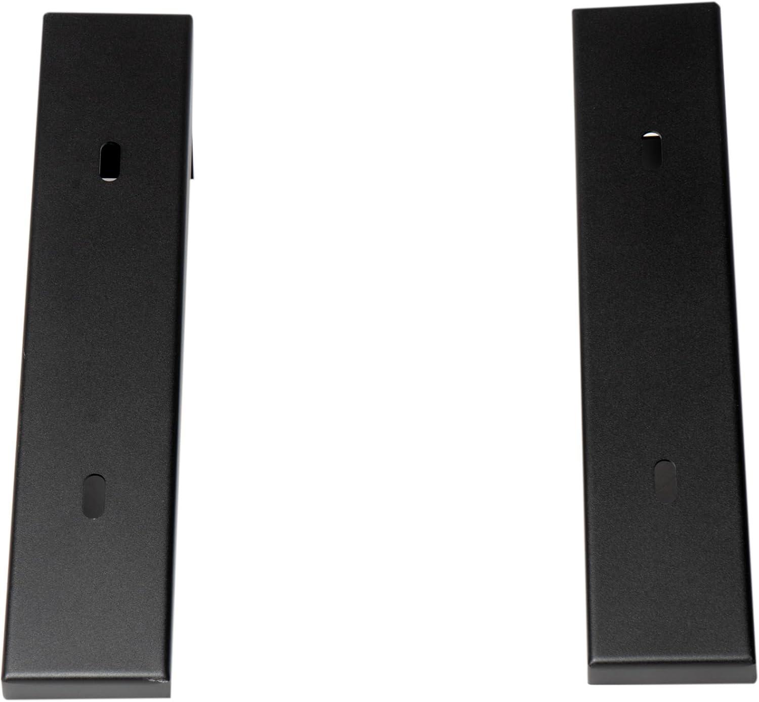 Black Matte Wall Mount Brackets for Concrete Sinks