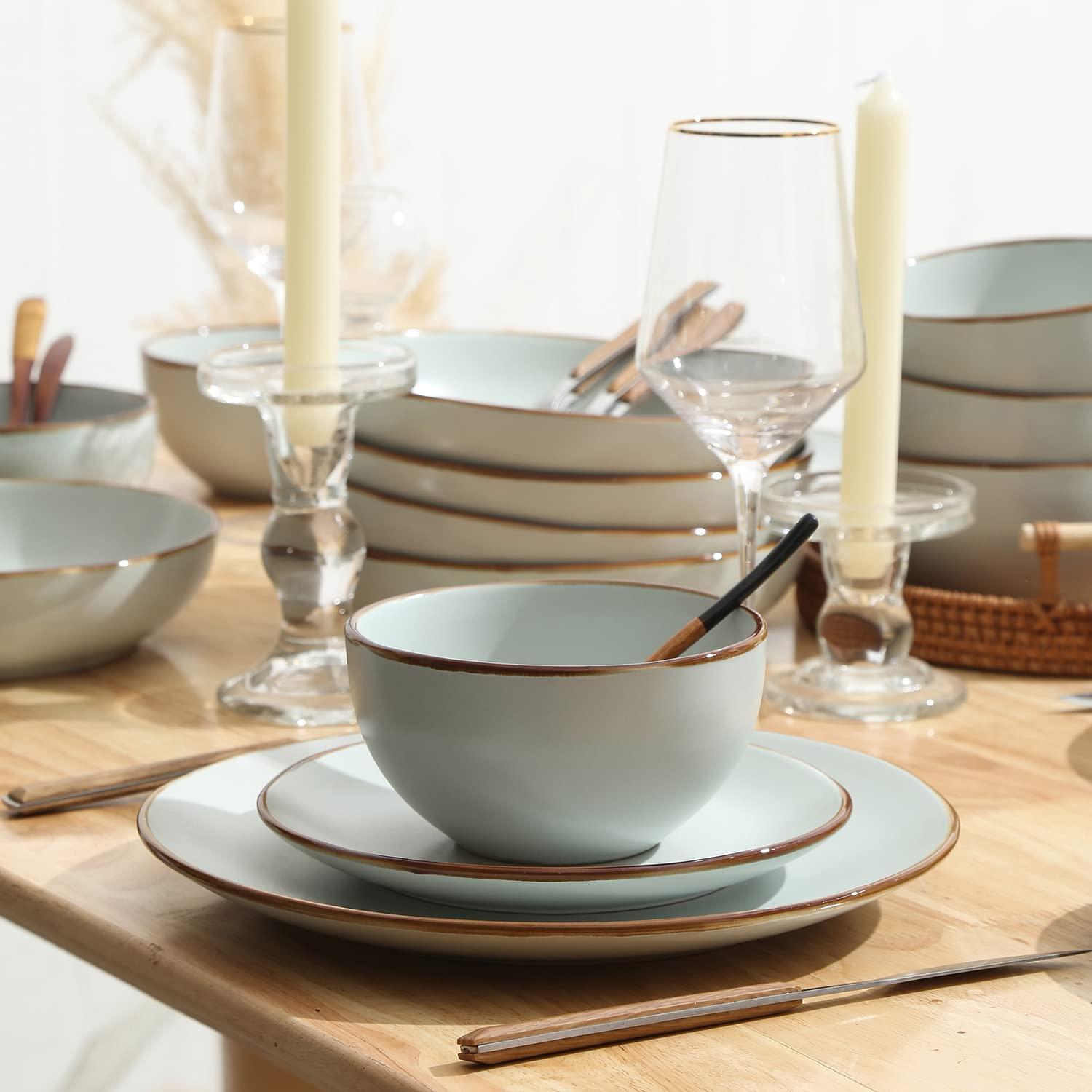 Stone Lain Brasa 32-Piece Dinnerware Set Stoneware