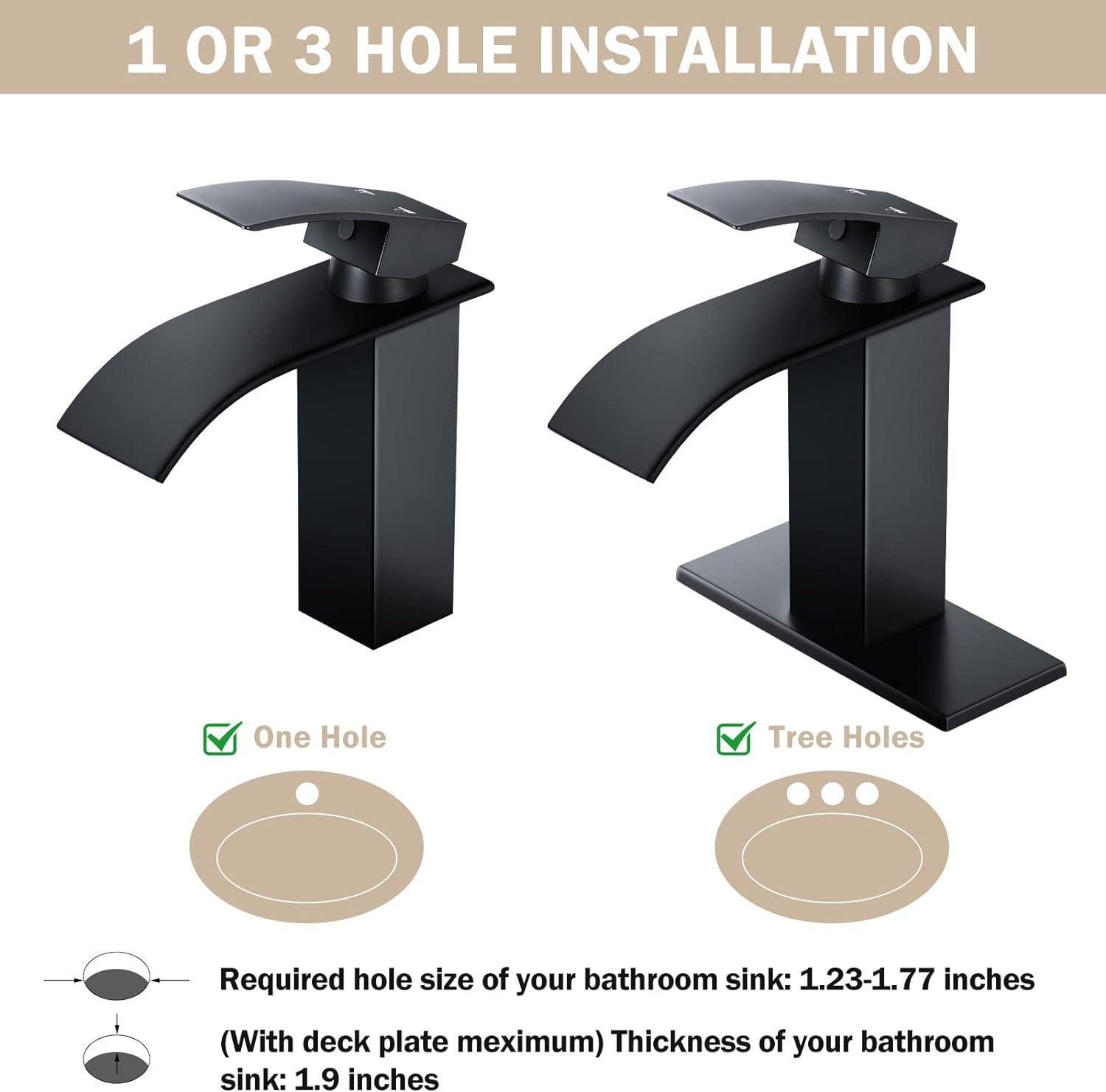 Single-Hole Single-handle Bathroom Faucet