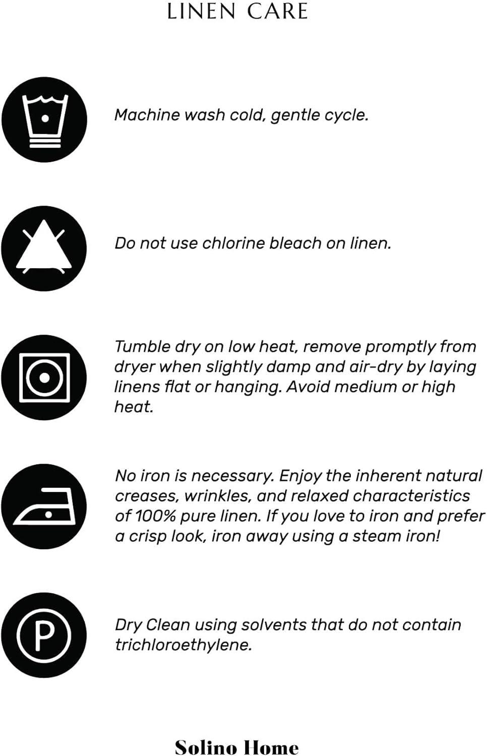 Solino Home Cabana Stripe - 100% Pure Linen Dinner Napkins (Set of 4)