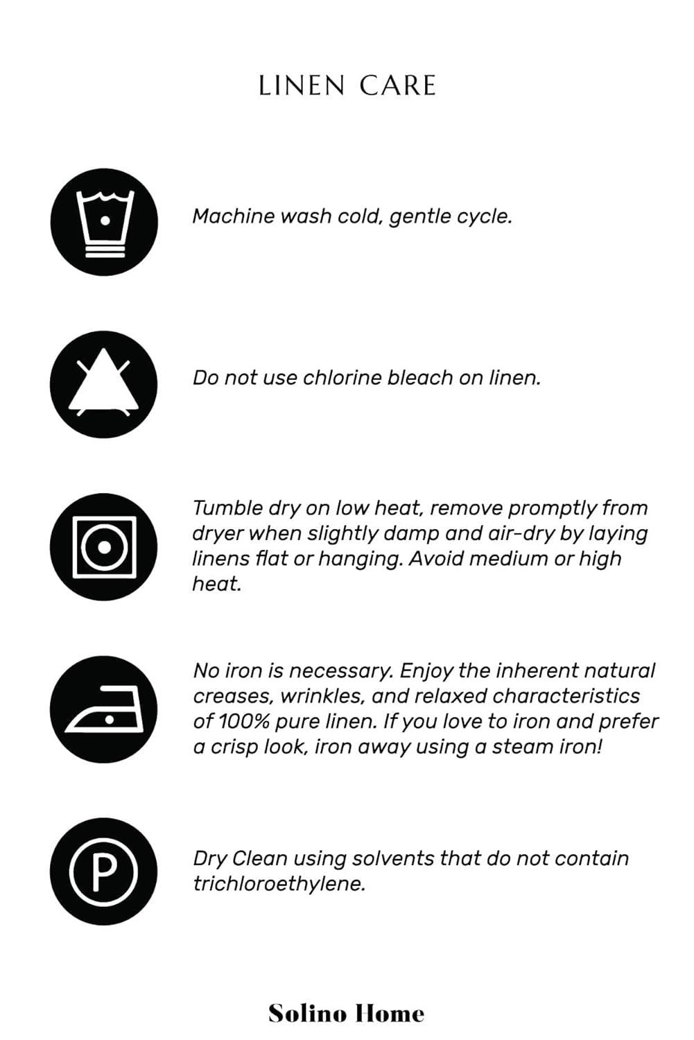 Solino Home Cabana Stripe - 100% Pure Linen Dinner Napkins (Set of 4)