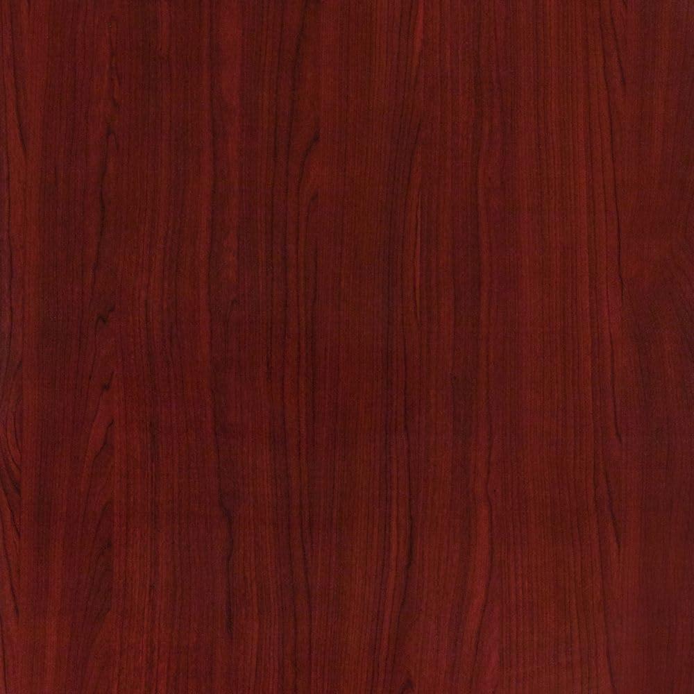 Flash Furniture 30" x 48" Rectangular High-Gloss Mahogany Resin Table Top with 2" Thick Edge