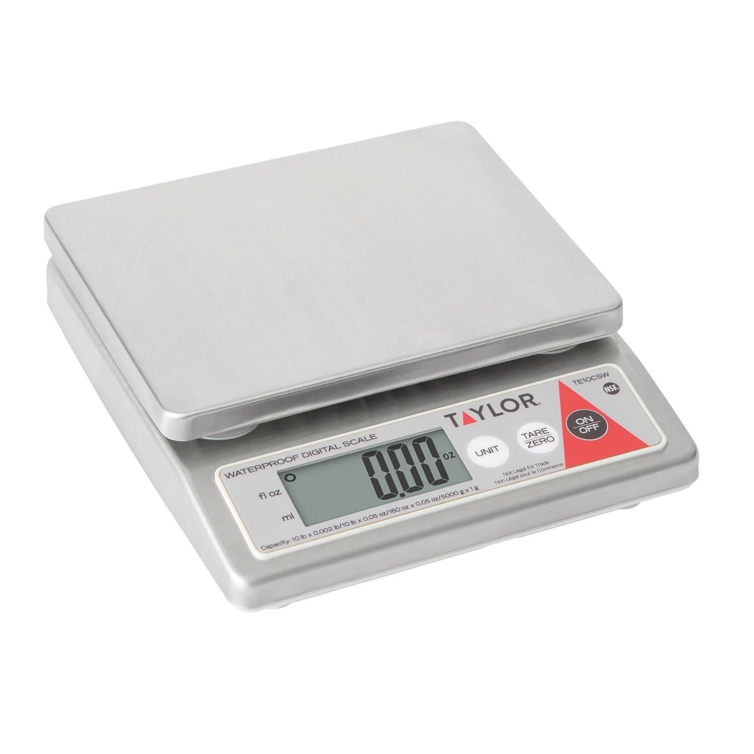 Stainless Steel Water-Resistant Digital Portion Control Scale