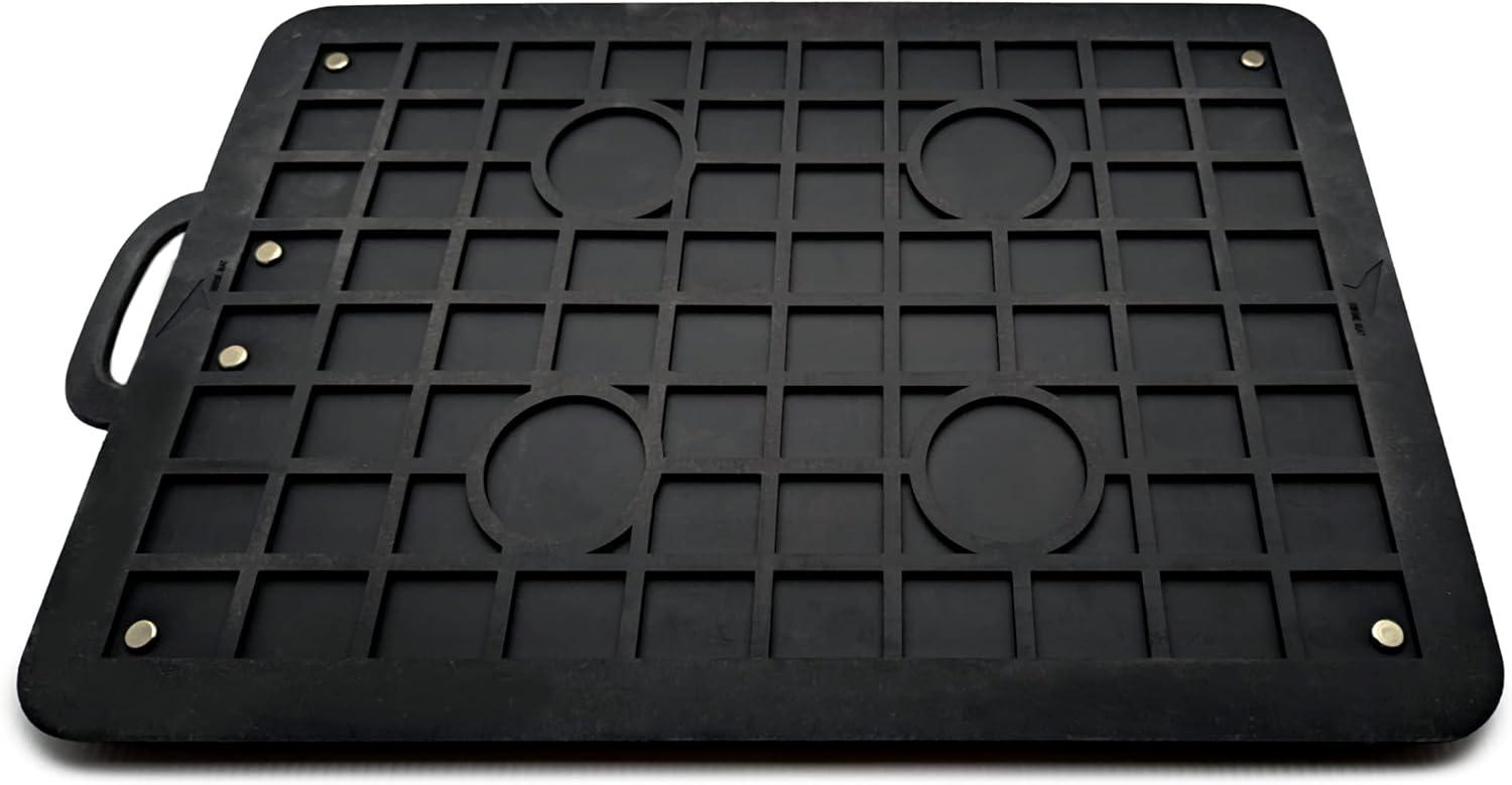 Birdie Bath Birdie Golf: Birdie Mat - Pro Premium Swing Training Mat, Analyze Swing Path & Ball Impact, Portable, Indoor & Outdoor, 19.25x12.3" Sports Accessory