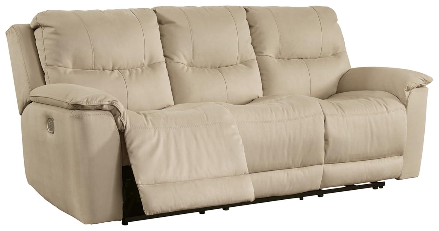 Davlin 91'' Faux Leather Power Reclining Sofa