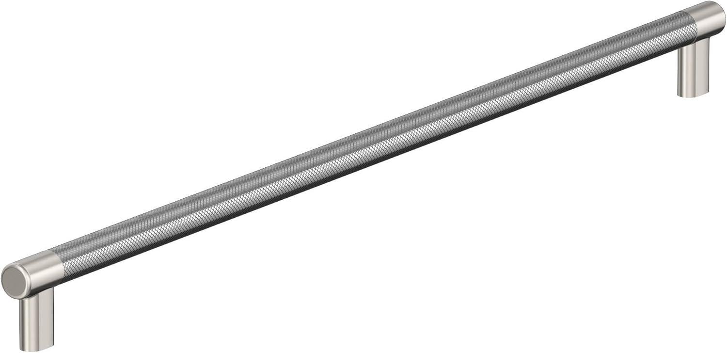 Amerock Esquire 24 inch (610mm) Center-to-Center Polished Nickel/Stainless Steel Appliance Pull