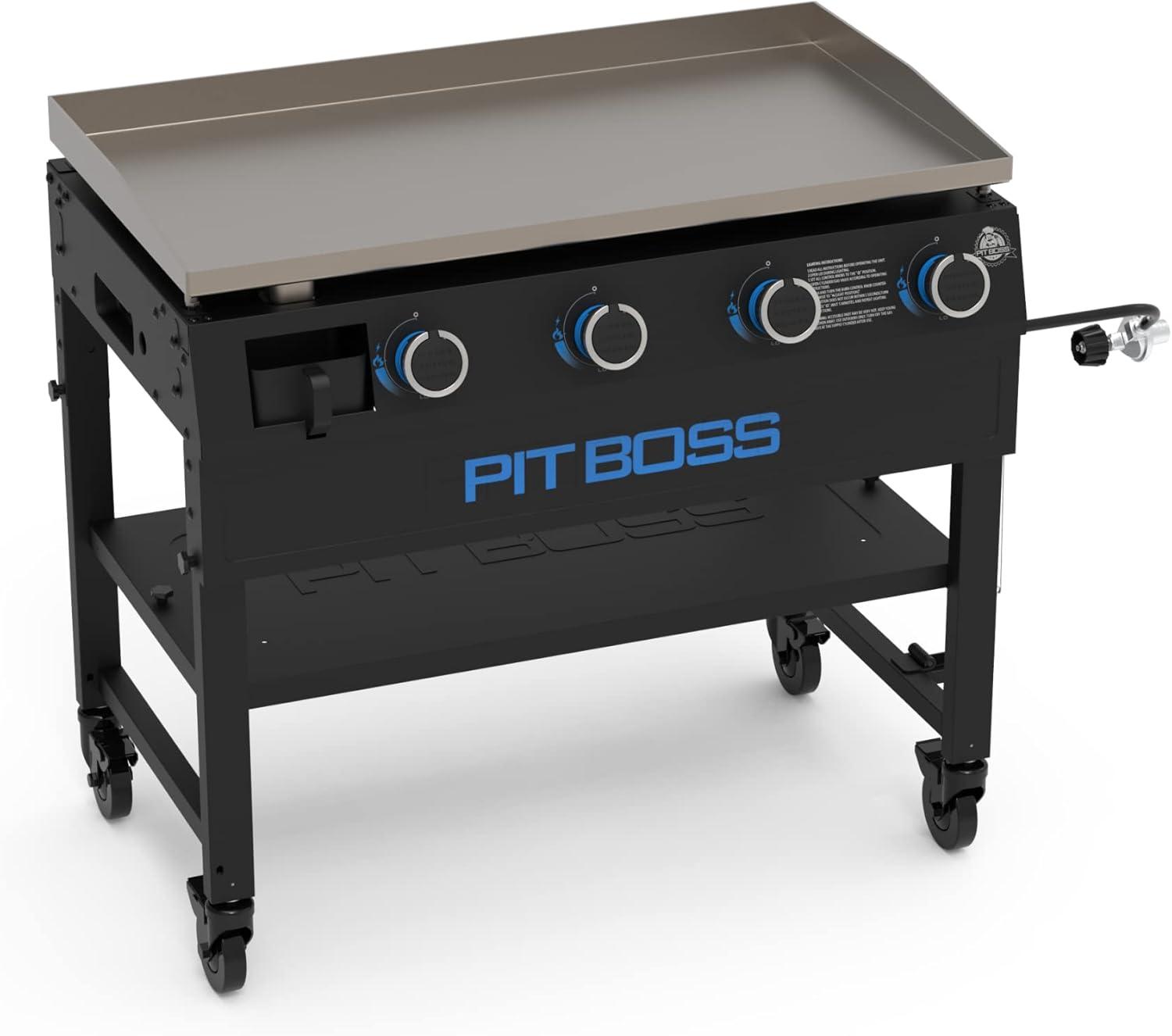 Pit Boss 4 - Burner Free Standing Propane Gas Grill