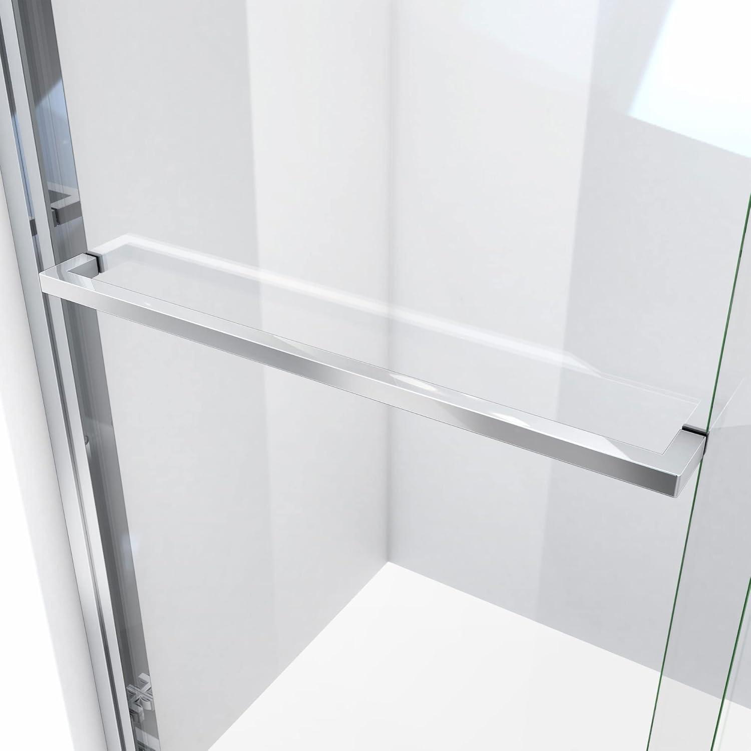 Duet Plus 50" - 54" W x 72" H Double Sliding Semi-Frameless Shower Door