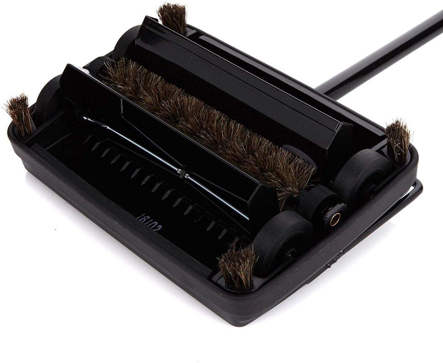 Black Metal Electrostatic Carpet and Floor Sweeper