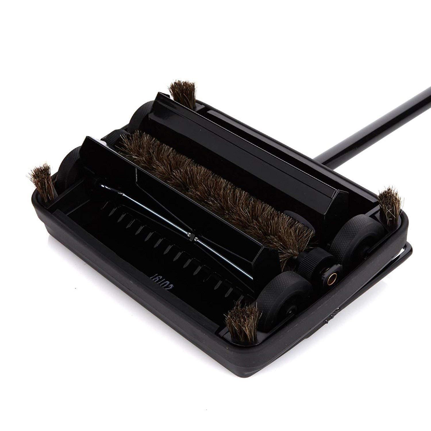 Black Metal Electrostatic Carpet and Floor Sweeper