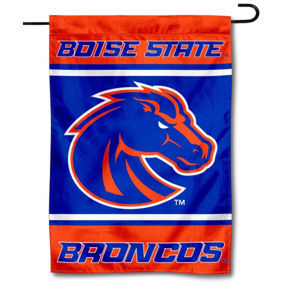 Boise State Broncos Blue and Orange Polyester Garden Flag