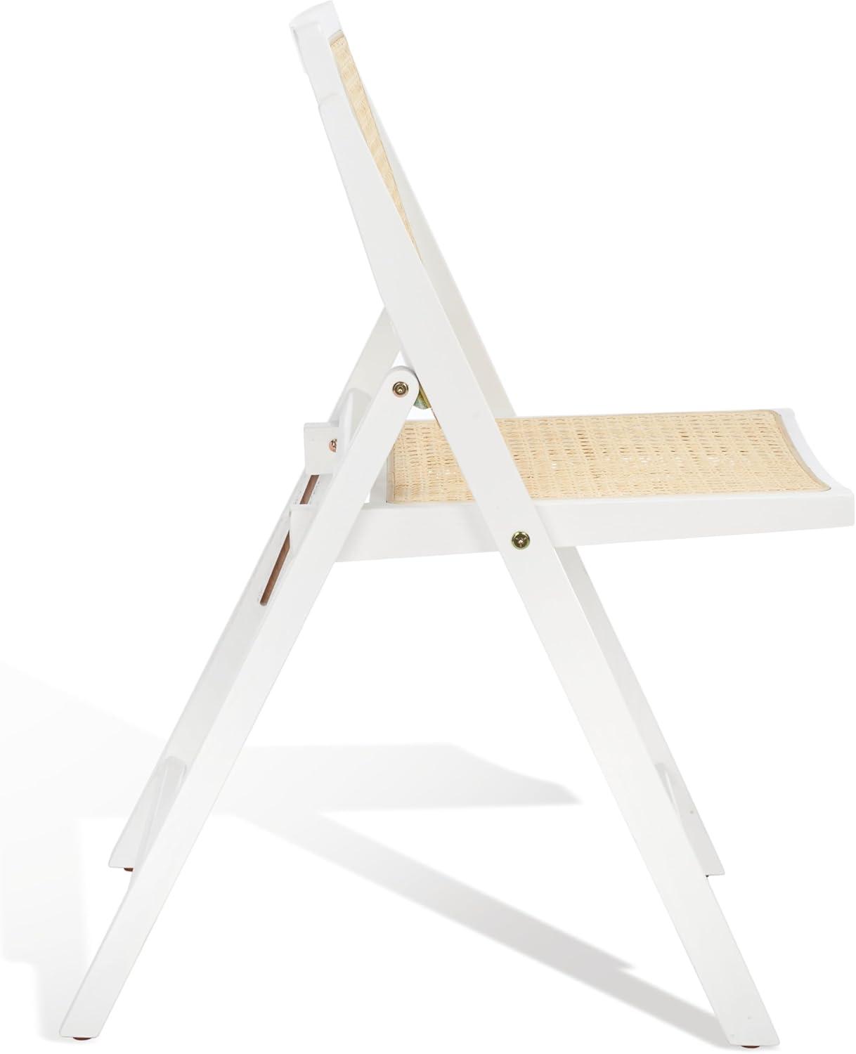 Dan Rattan Folding Dining Chair