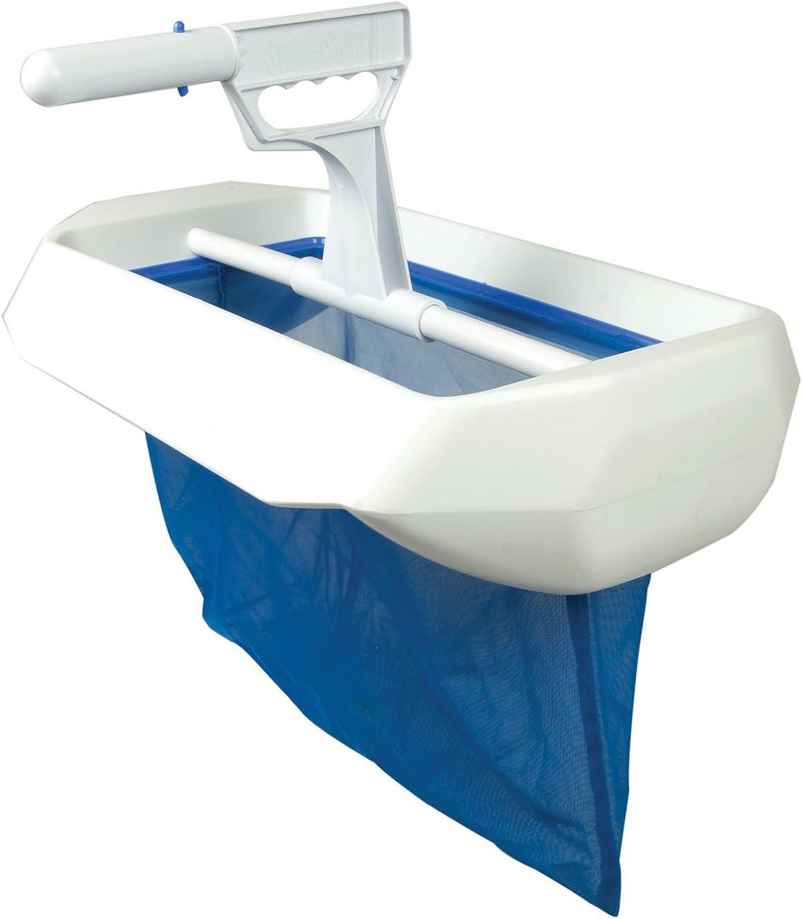 Poolmaster Swivel Skim Elite - Bi-Directional Floating Swimming Pool and Spa Skimmer/Rake with Mesh Net