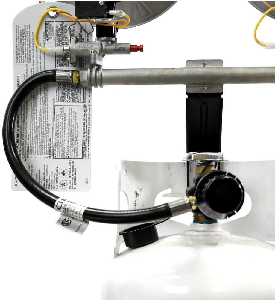 Sunrite Tank Top 30,000 BTU Metallic Propane Patio Heaters