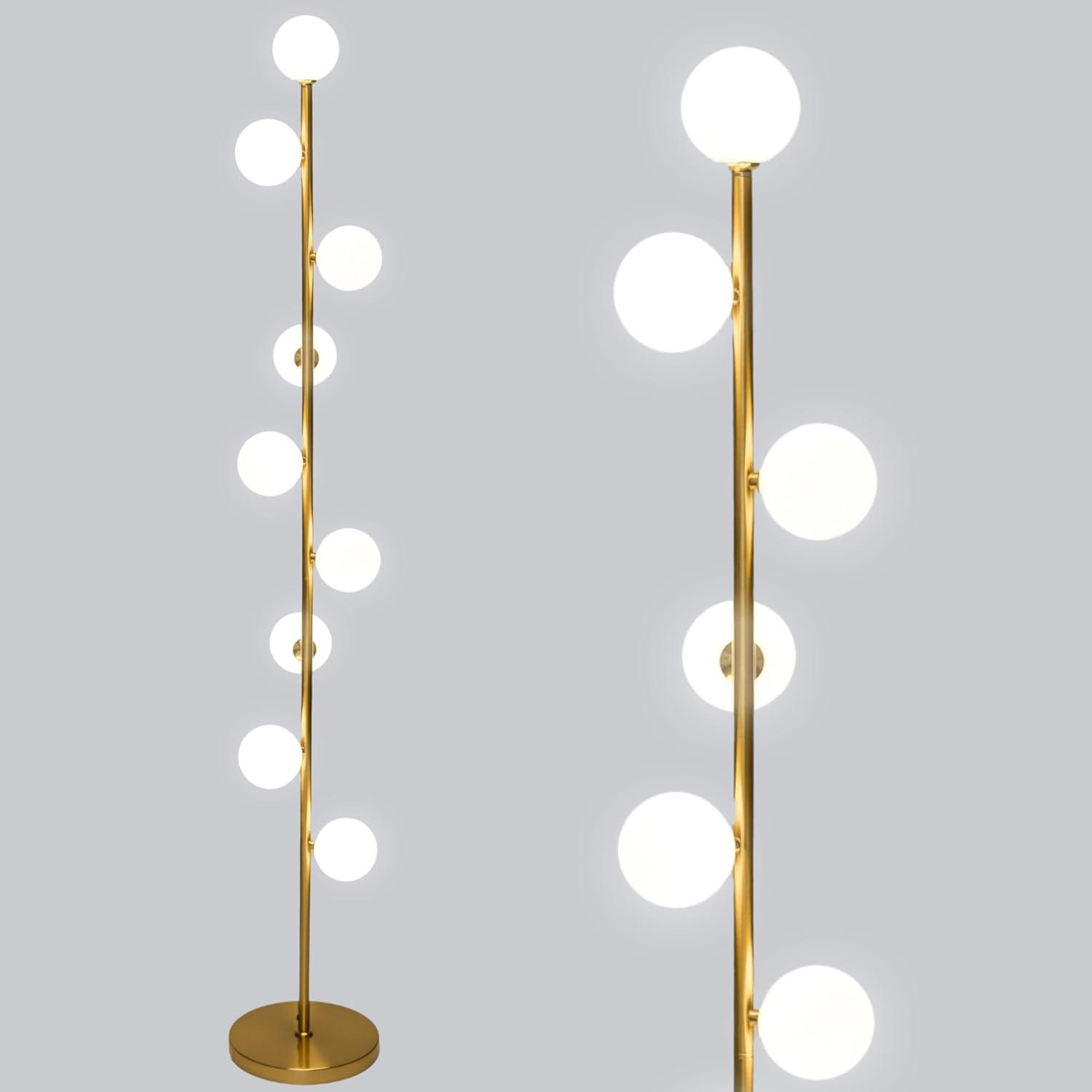 Ozarke Aurelia Floor Lamp - Gold