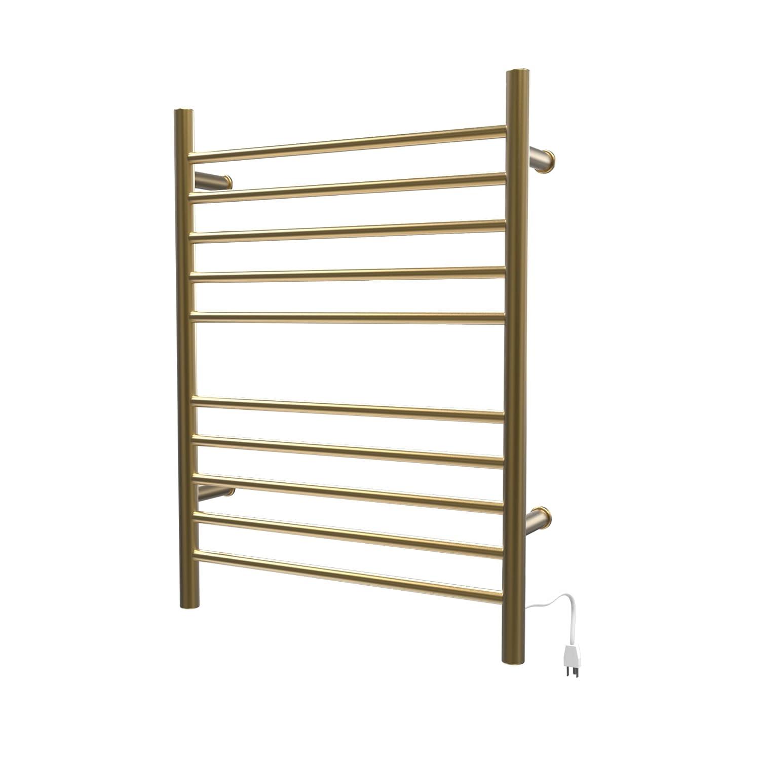 Amba Wall Mount Electric Towel Warmer plug in or hardwired combo unit RWH-SSB