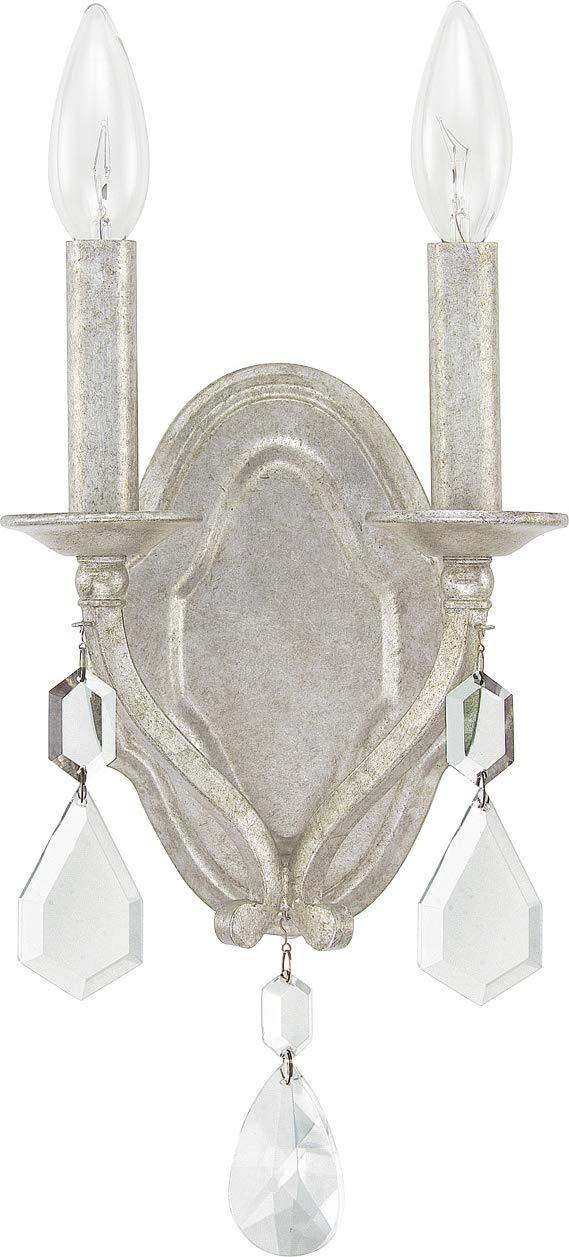 Capital Lighting Blakely 2 - Light Wall Light in  Antique Silver