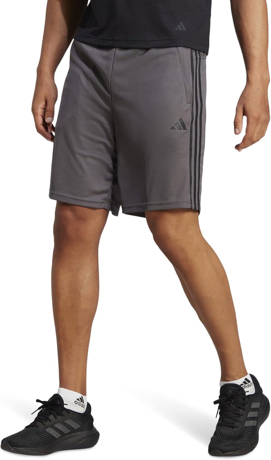 2XL Grey High-Waisted Recycled Polyester Training Shorts