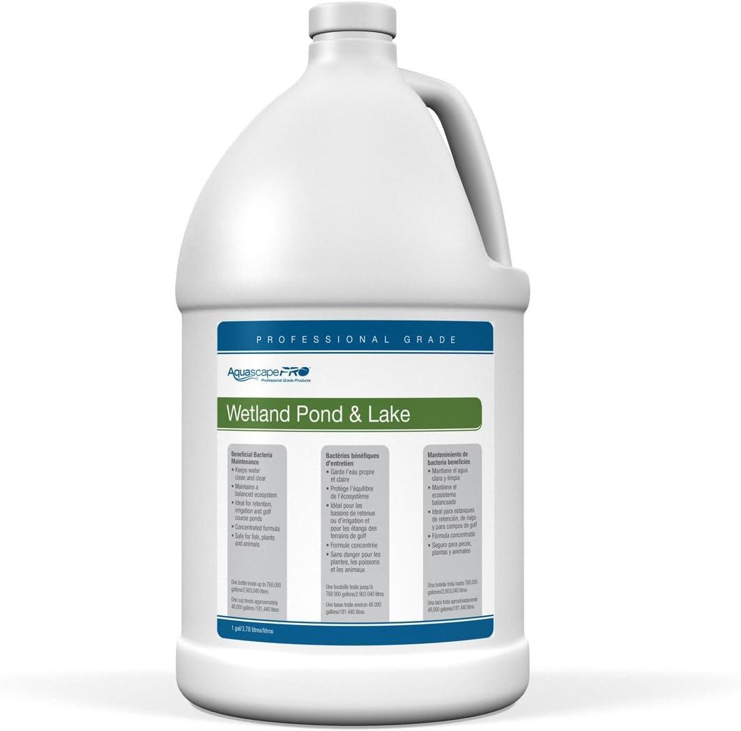 Aquascape 98897 Wetland Pond and Lake Bacteria-Liquid - 4 Liters-1.1 gal