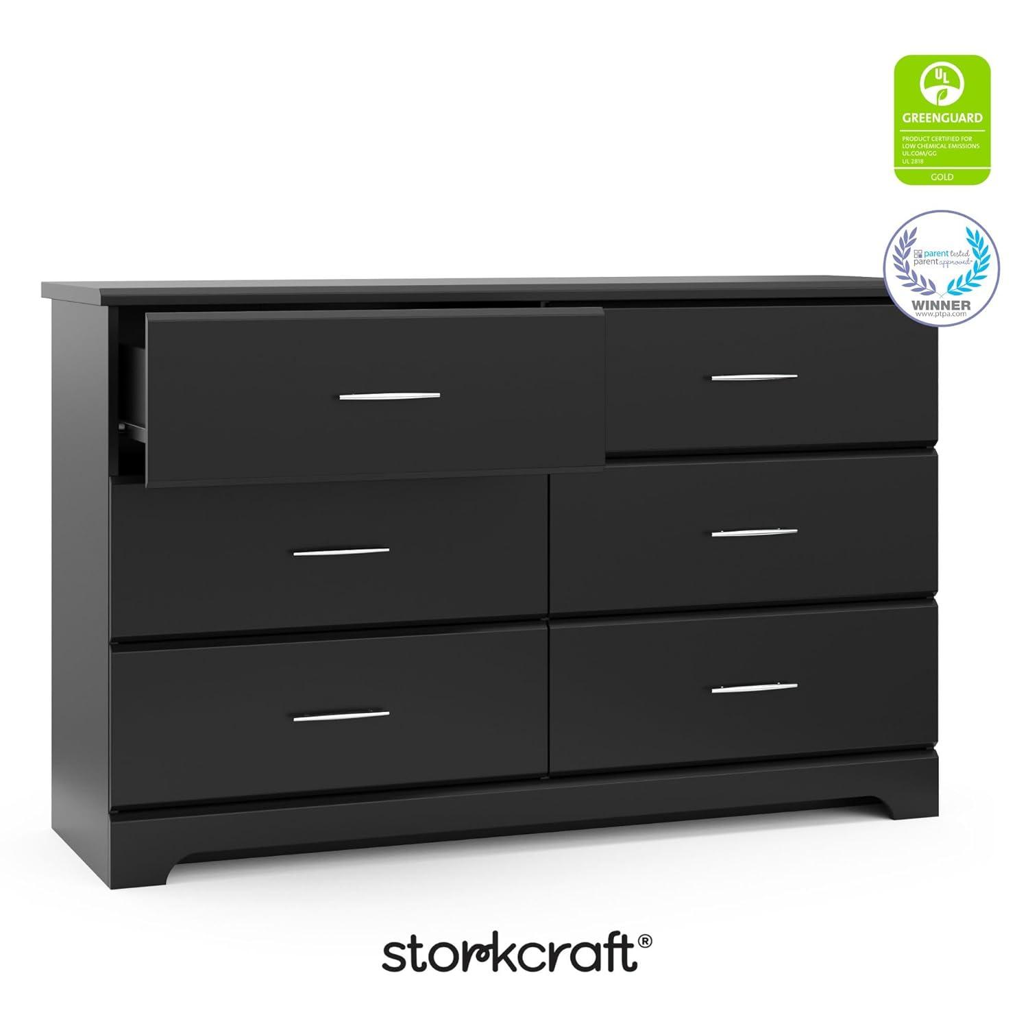 Brookside 6 Drawer Double Dresser