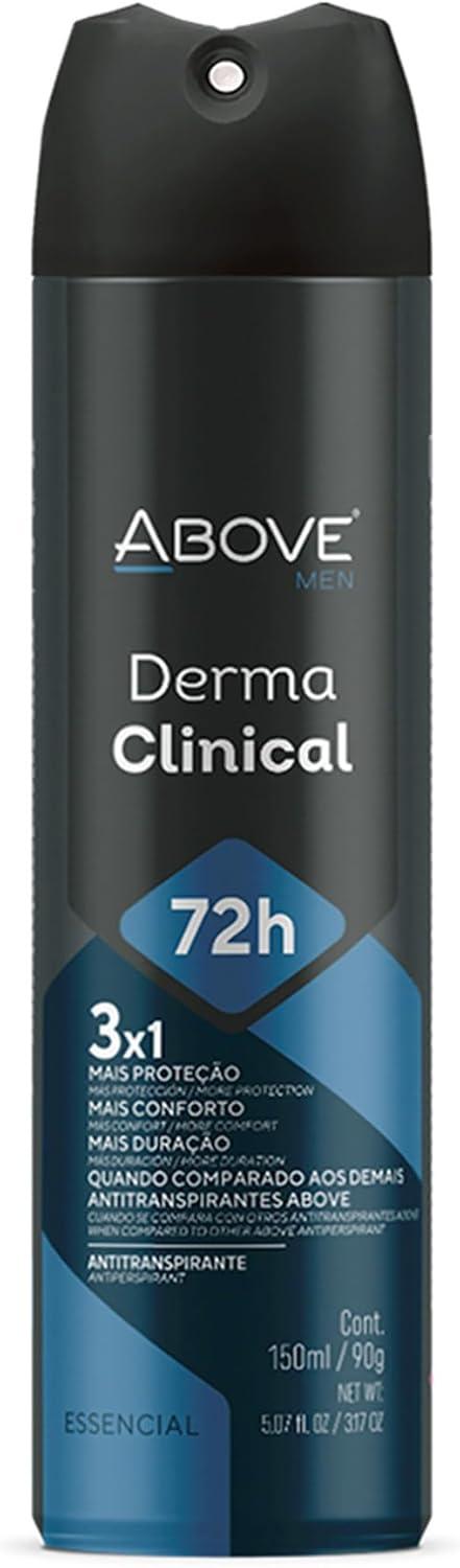 Above 72 Hours Desodorante Antitranspirante en Spray Derma Clinical, 3.17 oz