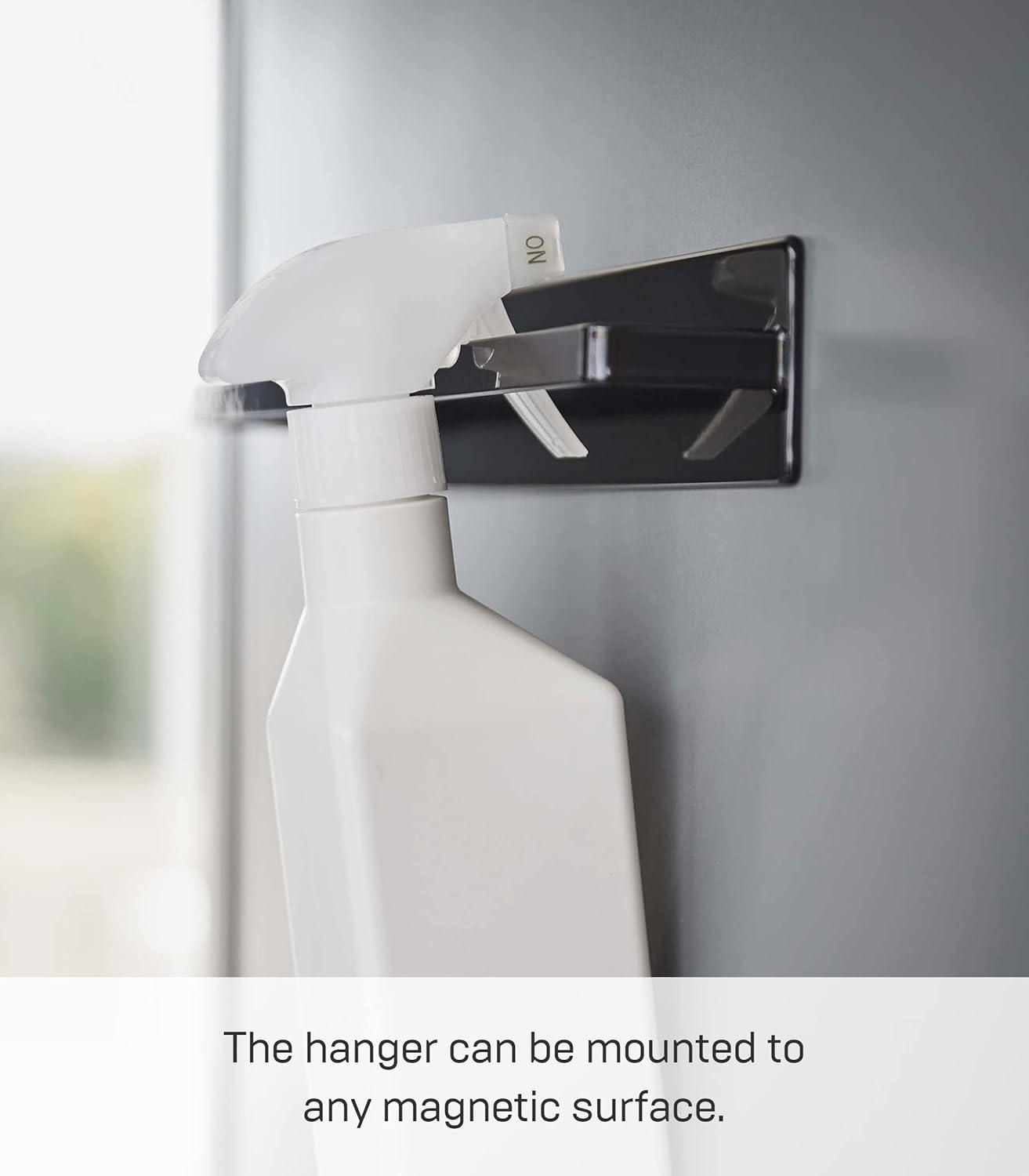 Yamazaki Home 3100 11.02" Magnetic Kitchen Dish Towel Hanger Rack Wall Mounted Towel Bar