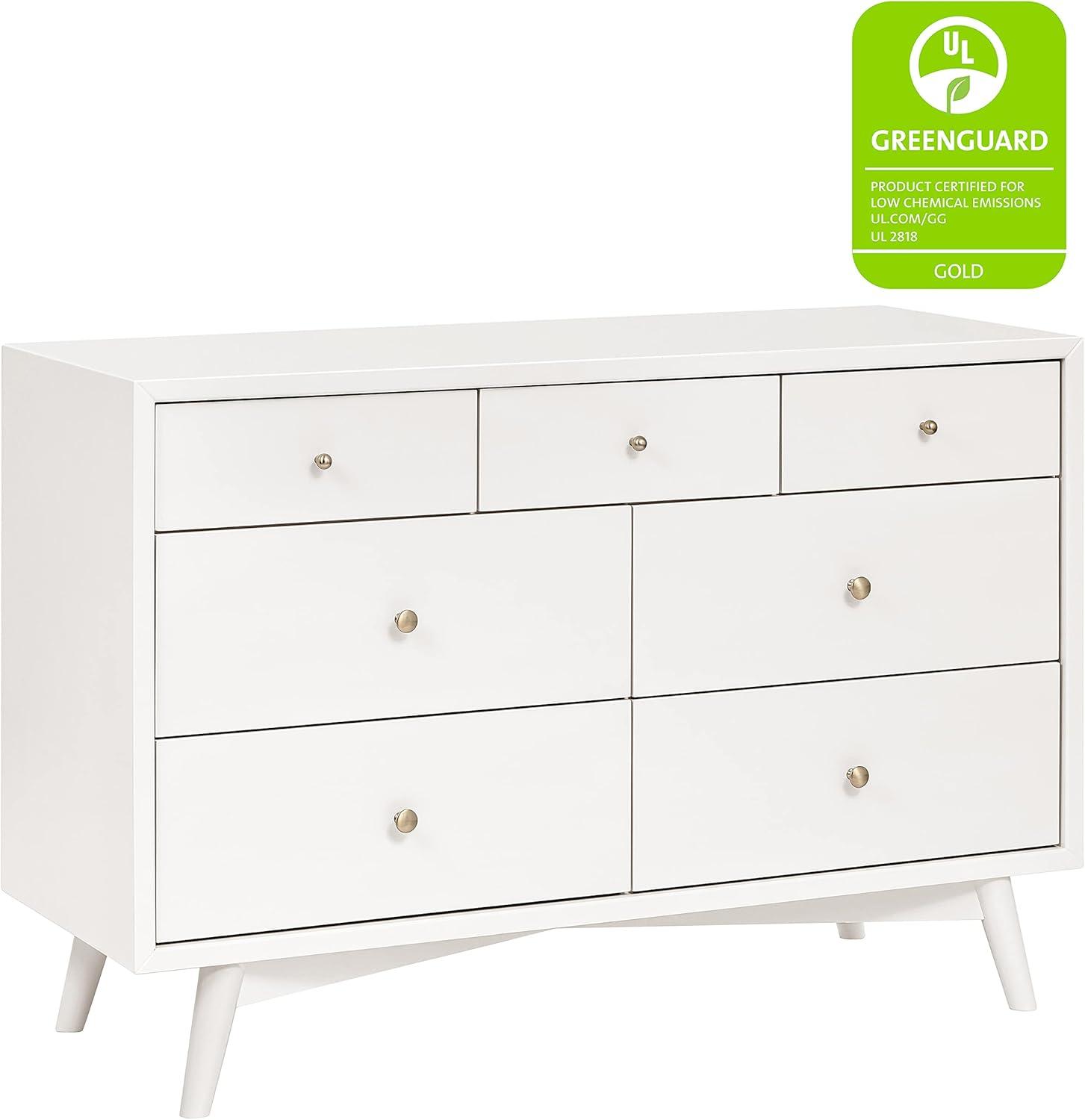 Palma 7 Drawer 53" W Double Dresser