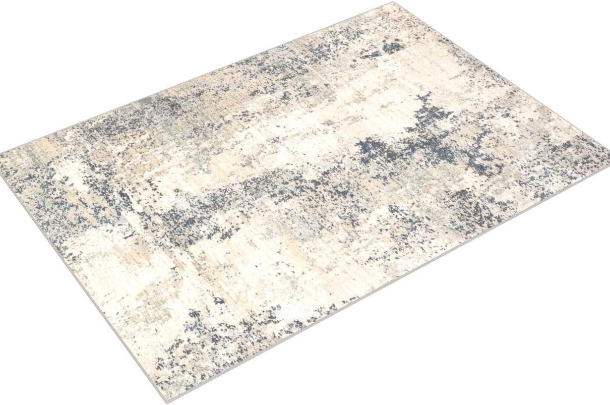 Loloi Teagan Natural / Denim 6'-7" x 9'-2" Area Rug