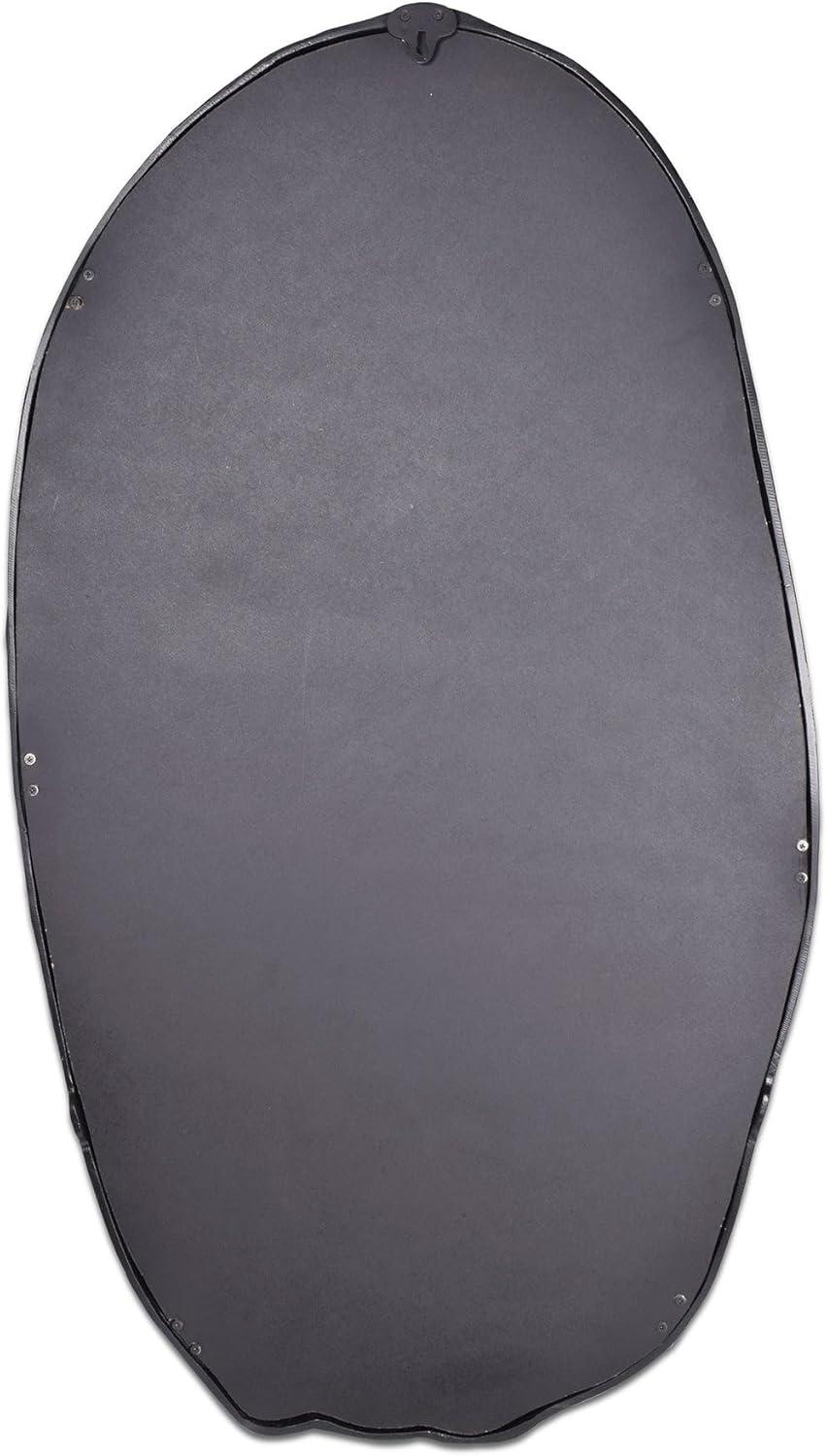 Rogelio Oval Mirror - Black