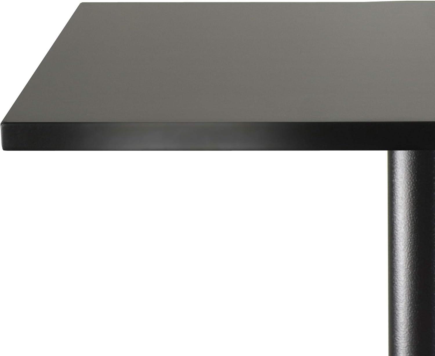 Obsidian Counter Height Pub Table Wood/Black - Winsome