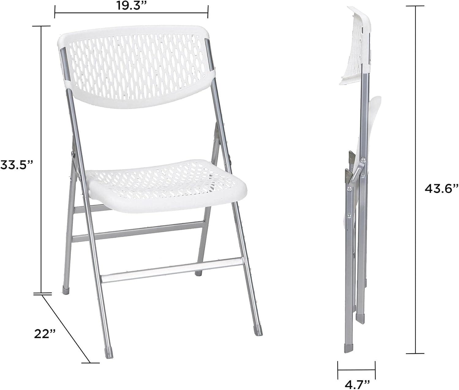 COSCO Ultra Comfort Commercial XL Plastic Folding Chair