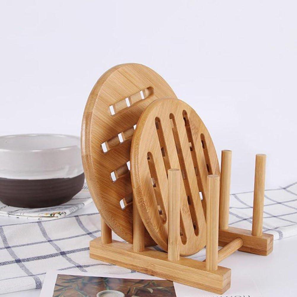 Dish Drain Rack Kitchen Dish Drain Rack Dinnerware Storage Organizer Tray Plate Drying Shelf Wooden Book Cups Display Stand Drainer Holder