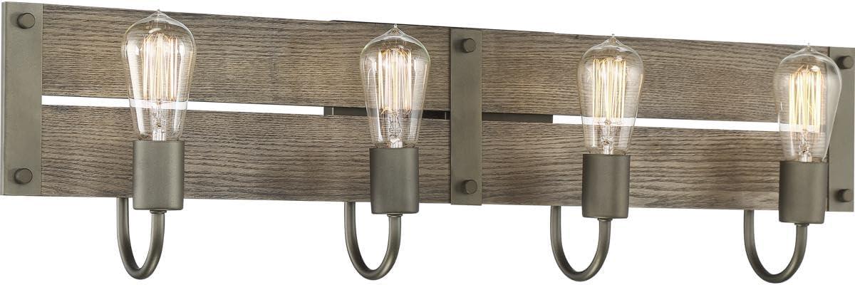 60/6430-Nuvo Lighting-Winchester-4 Light Bath Vanity-32.13 Inches Wide by 8.63 Inches High