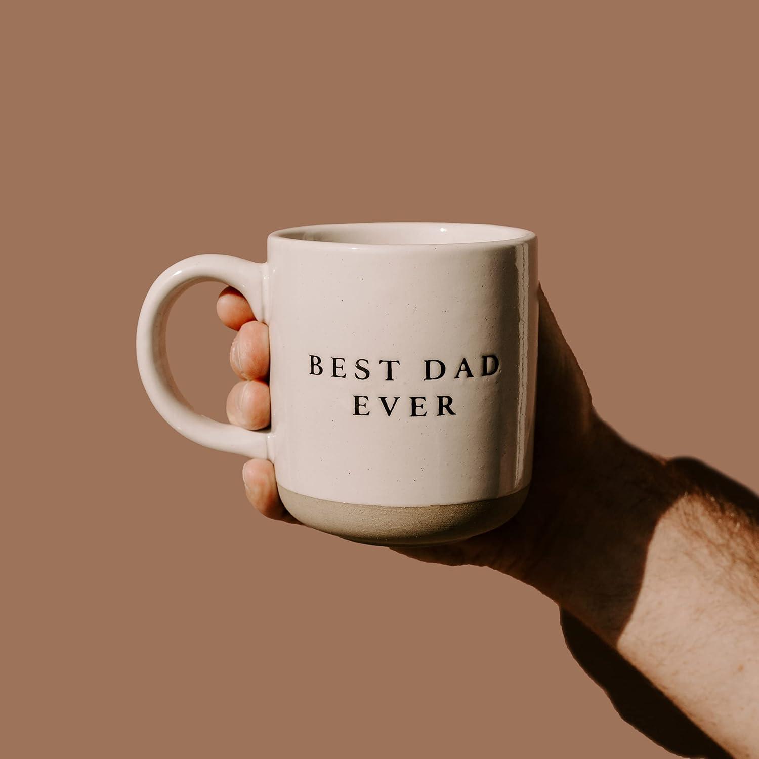 Sweet Water Decor Best Dad Ever Stoneware Coffee Mug -14oz