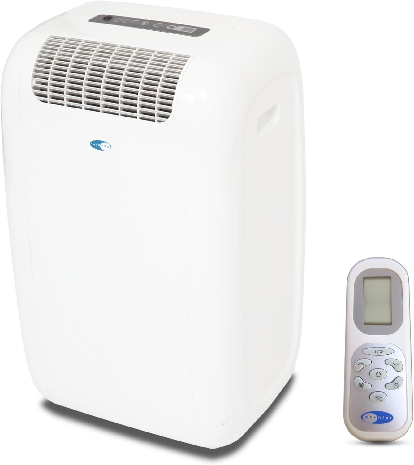 Whynter Frost White 10,000 BTU Portable Air Conditioner with Remote