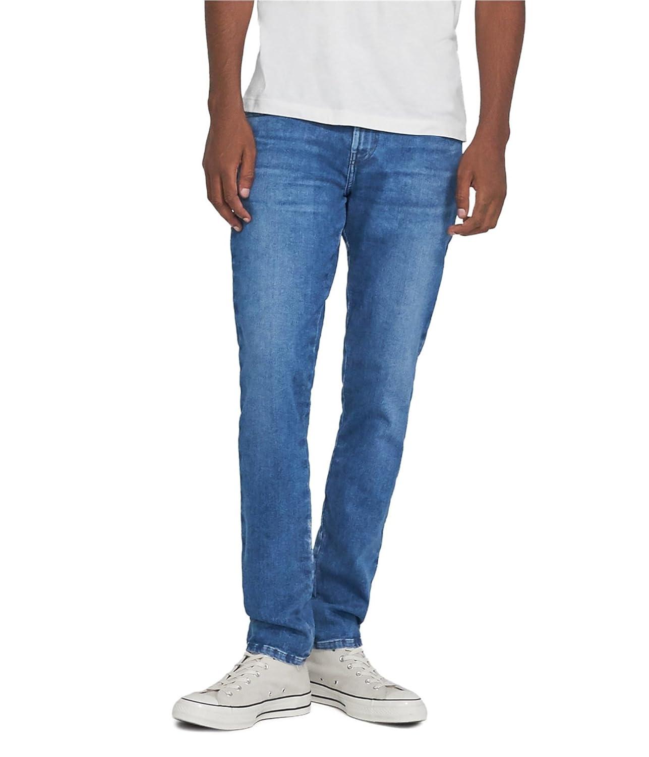 J Brand Mens Mick Skinny Fit Jeans, Blue, 34W x 32L