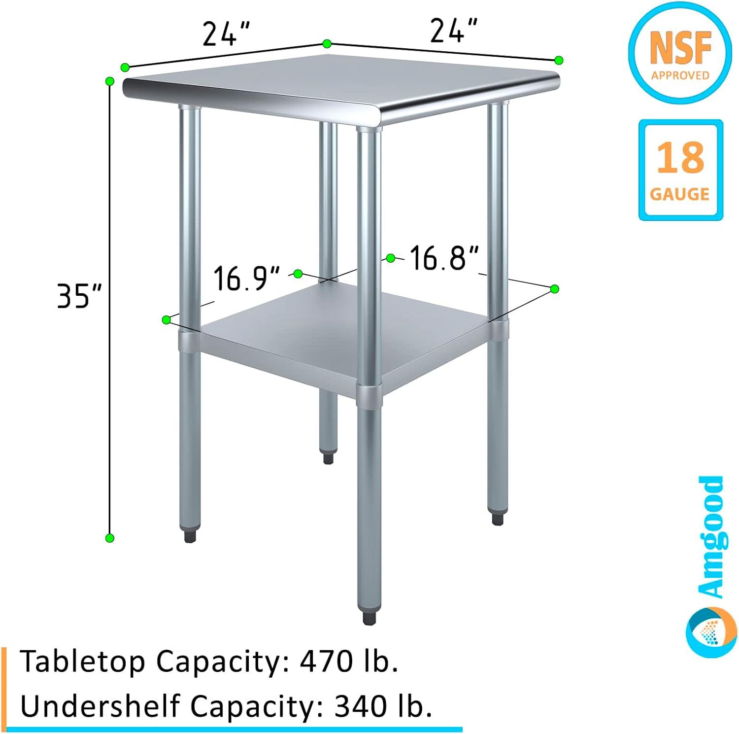 Stainless Steel Top Workbench