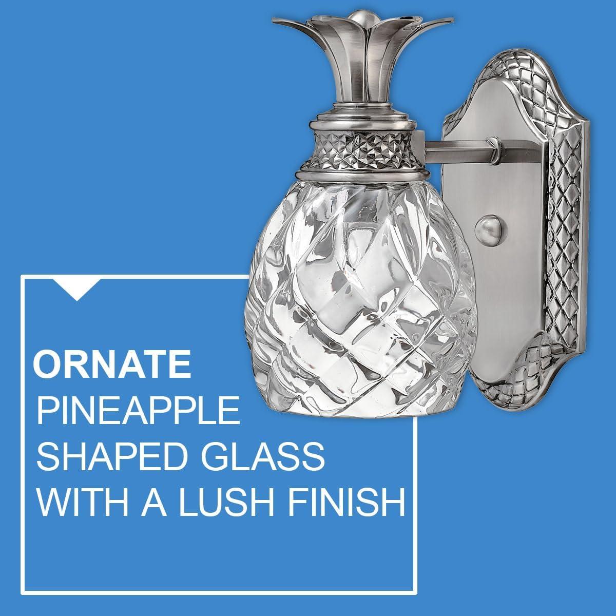 Plantation 3-Light Pineapple Bath Vanity Fixture