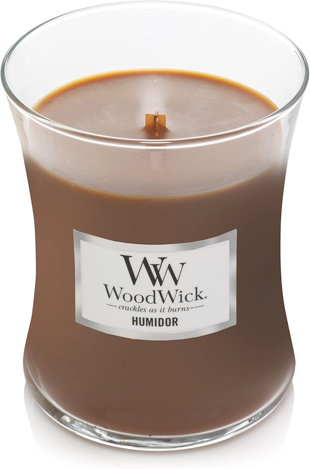 WoodWick® Medium Hourglass Candle, Humidor, 9.7 oz.