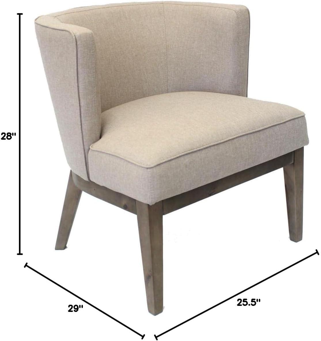 BossChair Boss Ava Accent Chair - Beige