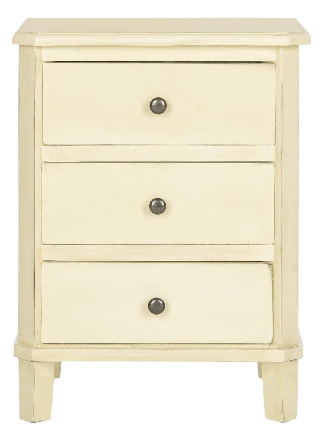 Joe Nightstand Withstorage Drawers - AMH6629 - Barley - Safavieh Couture